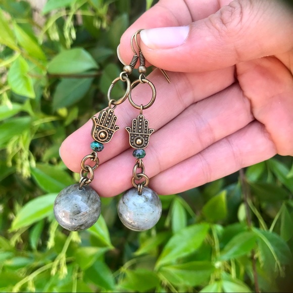 Jewelry - Labradorite earrings